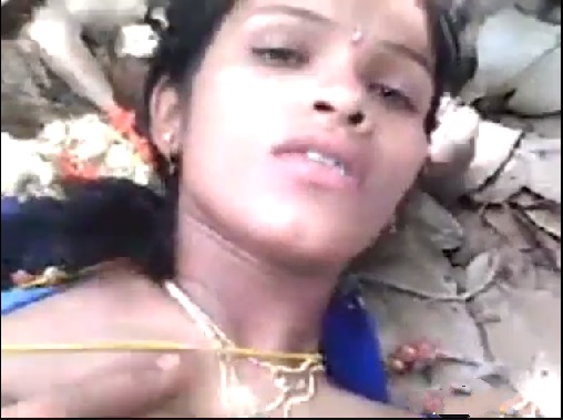 Andhra Girl In Blue Saree Sexy Outdoor Porn Telugu Hot Porn
