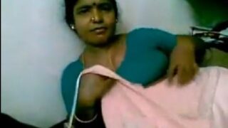 Nephew playing with telugu aunty pussy