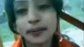 Sexy kashmir girl saidha boobs sucking mms