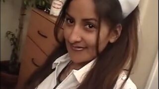 Indian xxx porn star as sexy nurse bf