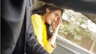 Amritsar bhabhi blowjob to driver in car