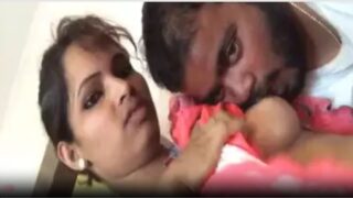 Andhra guy sucking boobs saali