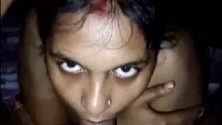 Dehati married randi blowjob cash