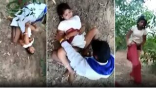 Bengali village married woman fuck in forest