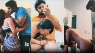 Selfie of bhopal lovers while having sex