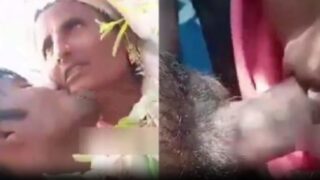 Buddi dehati aunty xxx fuck in jungle