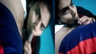 Homely wife sana khan blowjob to devar