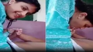 Madhura married woman blowjob to padosi