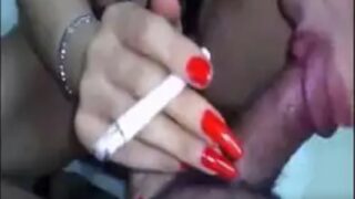 Nude desi randi smoking and sucking cock